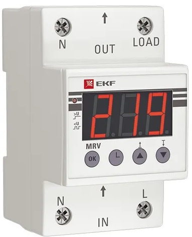Изображение товара Реле напряжения EKF MRV-63A для защиты электроустановок