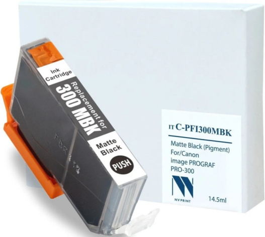 Изображение товара Картридж NVP NV-PFI-300MBK для Canon imagePROGRAF PRO-300