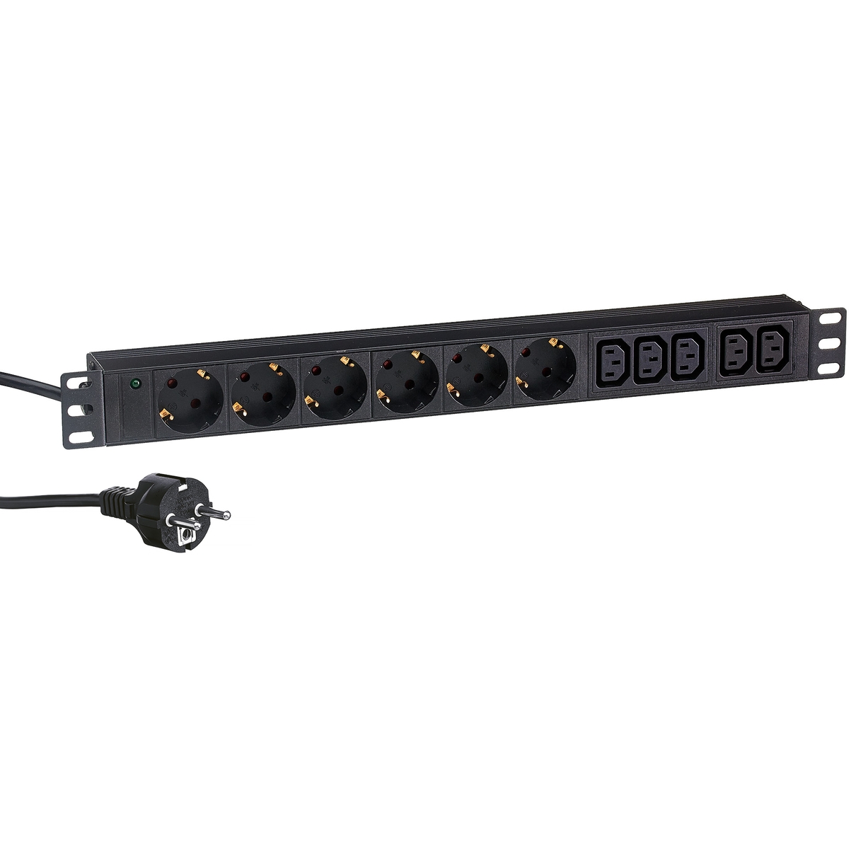 Блок розеток Exegate ServerPro PDU-19H011 Al-5C136S-EU2.5CU