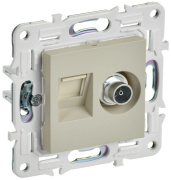 фото Розетка IEK SK-AK20-2-K10