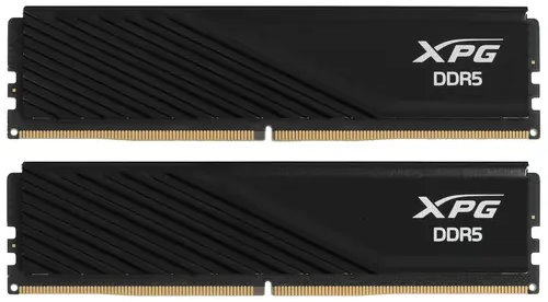 

Модуль памяти DDR5 32GB (2*16GB) ADATA AX5U6000C3016G-DTLABBK XPG Lancer Blade black PC5-48000 6000MHz CL30 1.35V, AX5U6000C3016G-DTLABBK