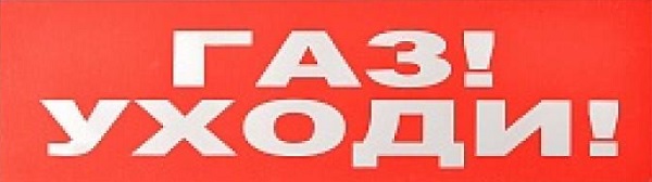 Оповещатель Болид С2000-ОСТ исп.03 световой адресный с надписью "Газ! Уходи!"