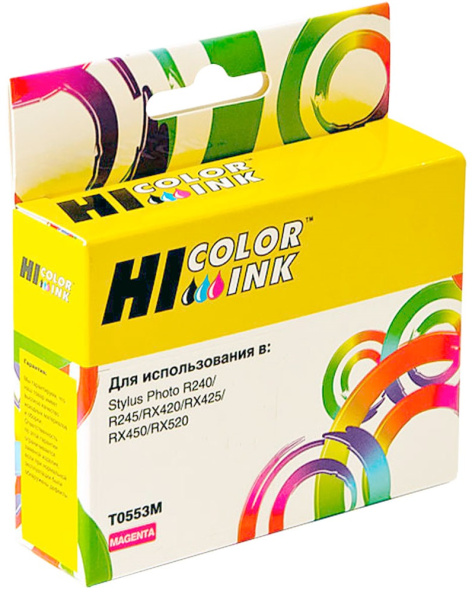 Изображение товара Картридж Hi-Black T055340 совместимый для Epson R240 RX420 RX520 черный