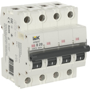 фото Автоматический выключатель  IEK AR-M06N-4-B020
