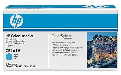 

Картридж HP 648A CE261A для принтера Color LaserJet Enterprise CP4525/4025,голубой 11 000 стр, 648A