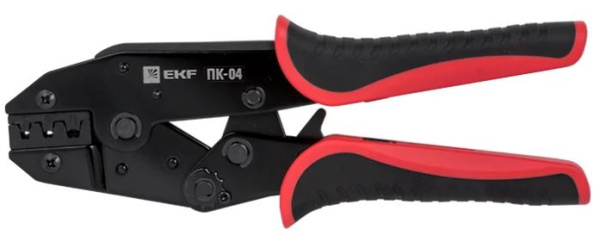 Изображение товара Пресс-клещи EKF pk-04-exp - ручной инструмент для обжима проводов