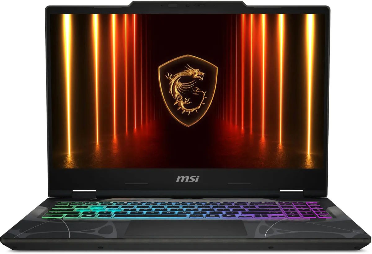 

Ноутбук MSI Cyborg 15 B2RWEKG-236XRU 9S7-15Q342-236 Core 5 210H/16GB/1TB SSD/GeForce RTX5050 8GB/15.6" IPS FHD/WIFI/BT/Cam/noOS/black, Cyborg 15 B2RWEKG-236XRU