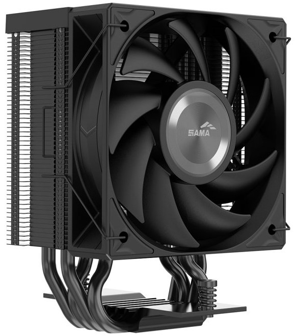 

Кулер SAMA X40 LGA1851/1700/1200/115X/AM4/AM5 (200W, 100mm, 50.1CFM, 35.2dBA, 2600rpm), X40