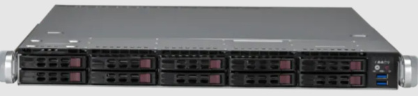Изображение товара Серверная платформа Supermicro SYS-110P-WR высокая надежность 1U