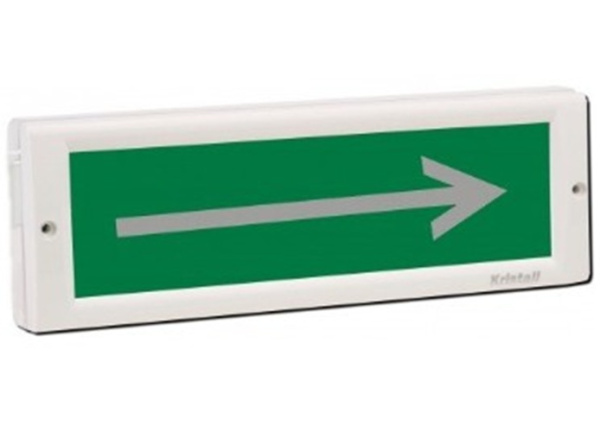 Изображение товара Оповещатель противопожарный световой двухсторонний КРИСТАЛЛ-24 Д "Стрелка"