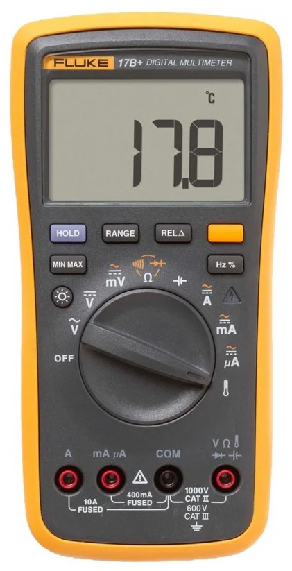 

Мультиметр цифровой Fluke 17B MAX-01 1000V, 17B MAX-01