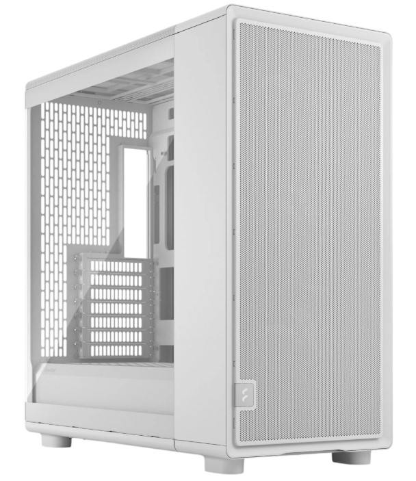 Корпус eATX Fractal Design FD-C-EPO1X-03 без БП, боковая панель из закалённого стекла, 2*USB 3.2, USB 3.2 Type-C, белый