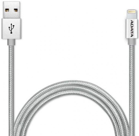 Изображение товара Кабель Apple Lightning ADATA AMFIAL-100CMK-CSV для зарядки и синхронизации