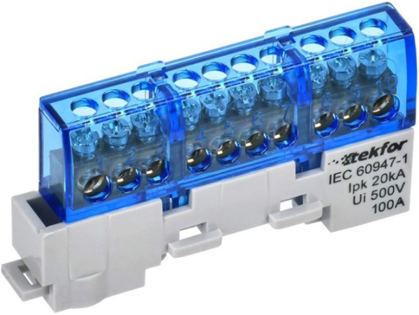 Изображение товара Шина N "ноль" IEK TF-NN10-10-KL-K07