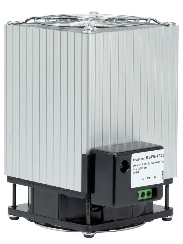 

Обогреватель с вентилятором DKC R5FSHT250 в алюминиевом корпусе 250 Вт, 230 В, "RAM Klima", R5FSHT250