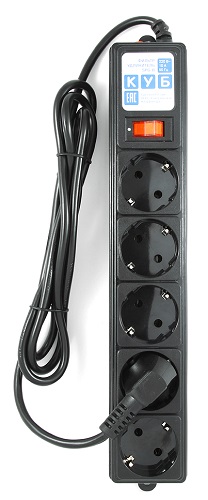 

Сетевой фильтр Power Cube SPG-B-10-BLACK 3 м, 5 розеток черный, SPG-B-10-BLACK