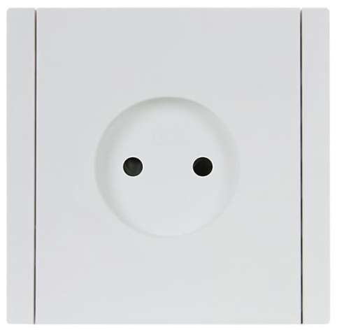Изображение товара Розетка без заземления IEK FP-R13-10-K01 IP44 пластик серия FORTE&PIANO