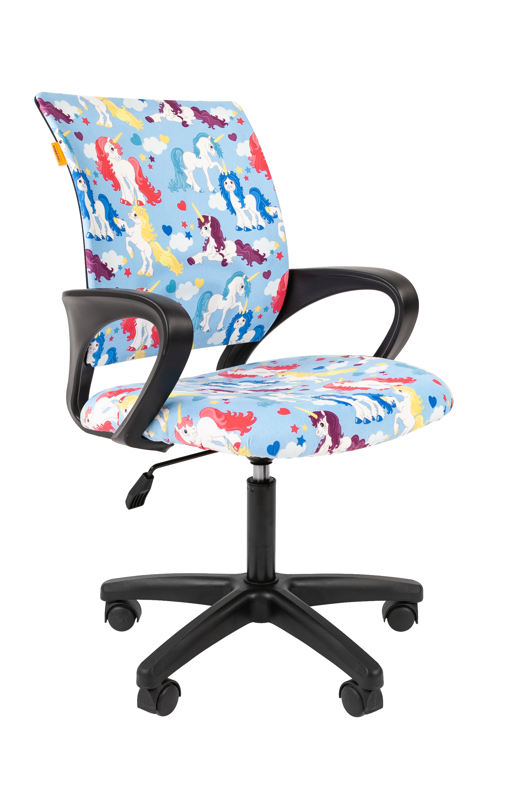 

Кресло детское Chairman Kids 103 LT 7122087 Россия ткань единороги LT (чер), Kids 103 LT