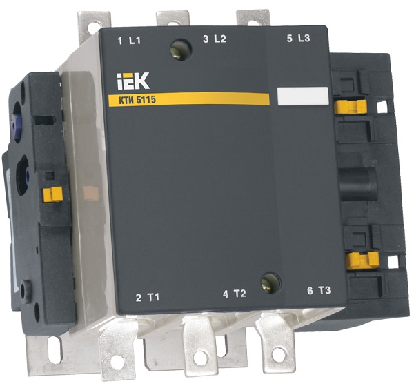 

Контактор IEK KKT50-265-400-10 КТИ-5265 265А 400В/АС3, KKT50-265-400-10