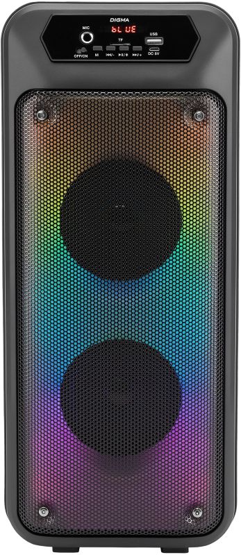 

Портативная акустика Digma MC1705B черная 40Вт FM USB BT micro SD, MC1705B