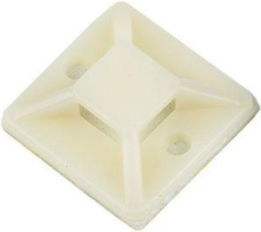 Изображение товара Площадка EKF plc-30x30 самоклеящаяся для крепления монтажных поясков 100 шт