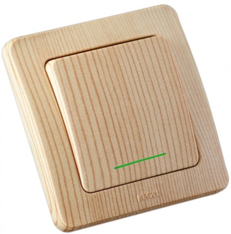 Изображение товара Одноклавишный выключатель HEGEL ВС10-332-02 надежное управление освещением