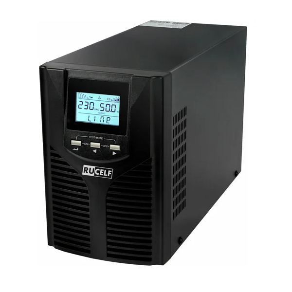 

Источник бесперебойного питания RUCELF UPO-1000T-36-E On-Line, 1 кВА/0,9 кВт, UPO-1000T-36-E