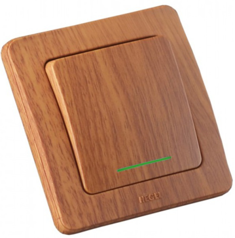 Изображение товара Выключатель одноклавишный HEGEL ВС10-332-05 для электросетей