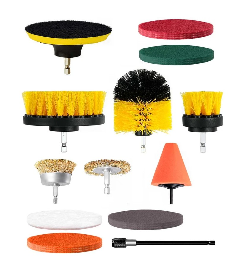 

Набор для уборки RETIC DBRUSH_13 щеток на дрель, 13 шт./упак., DBRUSH_13