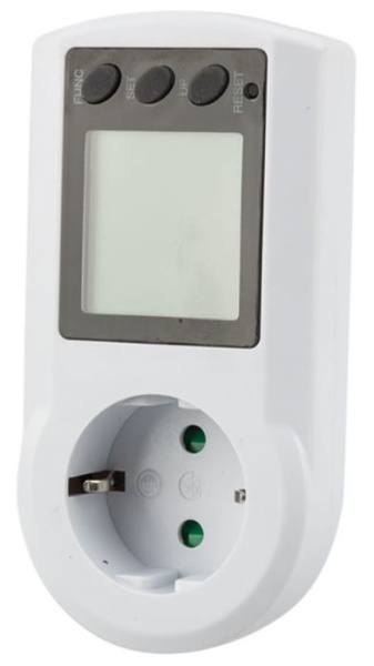 Изображение товара Ваттметр Rexant 10-6102 для измерения потребления электроэнергии