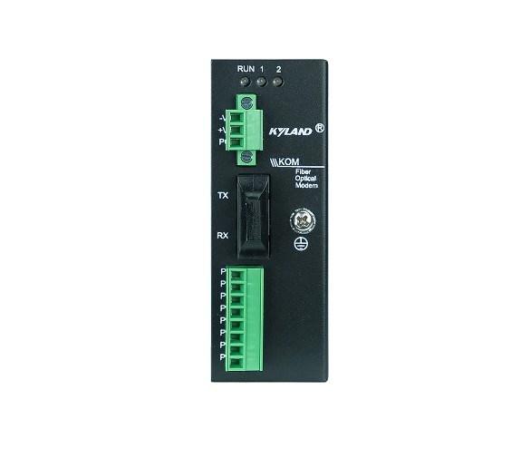 

Конвертер промышленный Kyland KOM200 302110052 1 100Base-FX multi mode fiber port, FC connector, 1310nm, 5km, 1 RS232 serial port, 1 RS422 serial port, KOM200