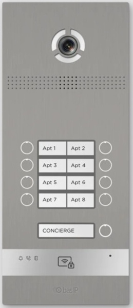фото Вызывная панель  BAS-IP BI-08FBI Silver в Красноярске