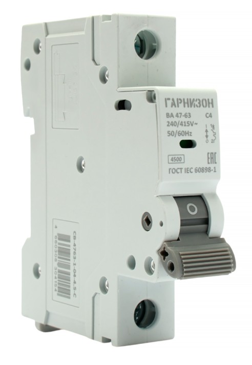 Автоматический выключатель Гарнизон CB-4763-1-04-4.5-C