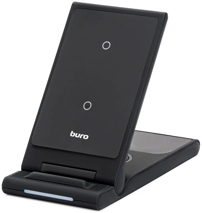 

Зарядное устройство беспроводное Buro CWC-QC5A15BK 15W 3A (QI) USB-C универсальное черный (2030997), CWC-QC5A15BK
