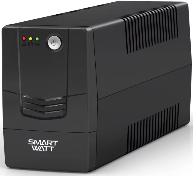 

Источник бесперебойного питания SmartWatt UPS UNI 850E Li-AS, T, 850/480 ВА/Вт, LED, SCHUKOx2, 1*9 Ач, UPS UNI 850E
