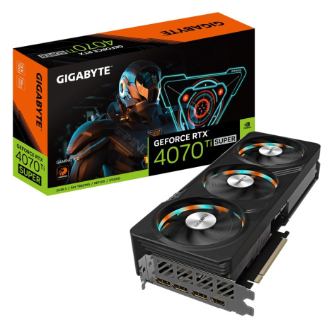Изображение товара Видеокарта GIGABYTE GeForce RTX 4070 Ti SUPER GAMING (GV-N407TSGAMING-16GD)