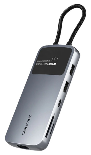 Изображение товара Док-станция CABLETIME CT-HUBD1-AG