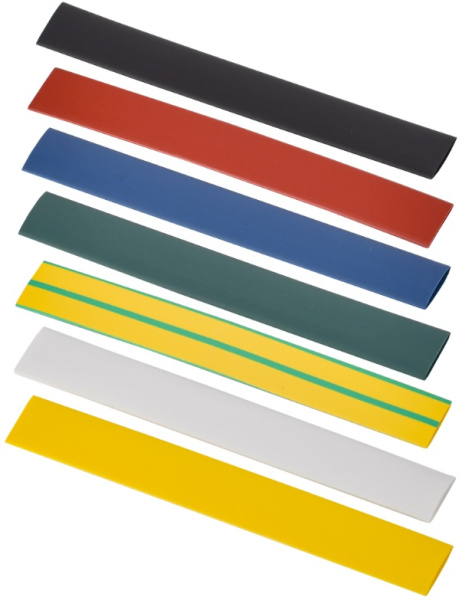 Изображение товара Термоусадочные трубки IEK UDR10-008-004-021-S 0.1 м разноцветные для электрической изоляции