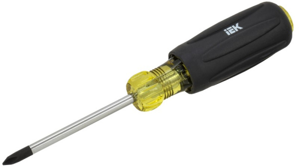 Изображение товара Отвертка IEK A2L5-SC10-T3-PH-10-075 с магнитным наконечником, ручка Ацетат