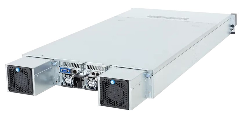 

Серверная платформа 2U GIGABYTE G294-Z43-AAP2 (2*SP5, 24*DDR5, 8*2.5" SATA/SAS, 6*PCIe, 2*3000W 80+ Titanium, 2*USB 3.2, VGA), G294-Z43-AAP2