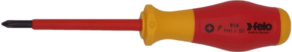 Изображение товара Диэлектрическая крестовая отвертка Felo серия 900 PH1 1000 В