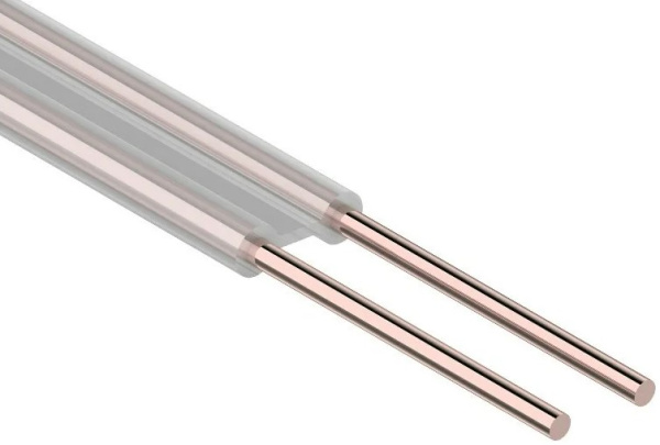 Изображение товара Провод Спецресурс ТРП 2х0,4 розовый 500м для электромонтажа