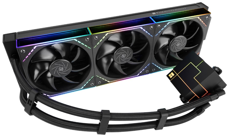 

Система охлаждения жидкостная Thermalright Matrix 360 Black V2 3*120mm, 2000rpm, 28dBa, Matrix 360 Black V2