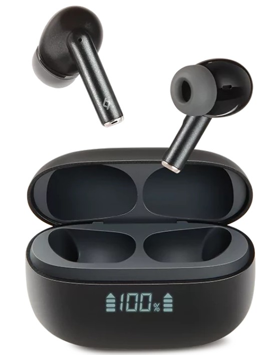 

Наушники беспроводные TTEC AirBeat Pro 2KM159S ANC LCD TWS BTHeadset. Цвет: черный, AirBeat Pro