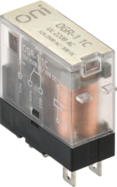 Изображение товара Реле промежуточное ONI OGR-1-1C-AC220V для автоматизации управления