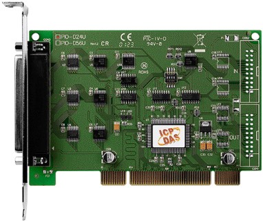 

Плата ICP DAS PIO-D24U CR Universal PCI bus, 24-channel DIO board, PIO-D24U CR