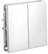 фото Выключатель двухклавишный  Systeme Electric GAL000151S в Красноярске