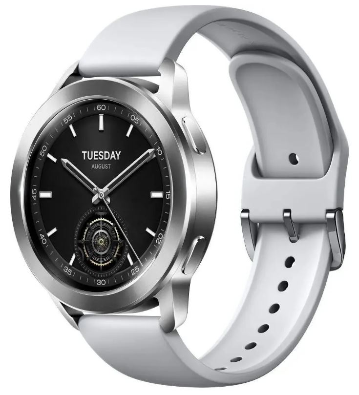 

Часы Xiaomi Watch S3 BHR7873GL silver, Watch S3
