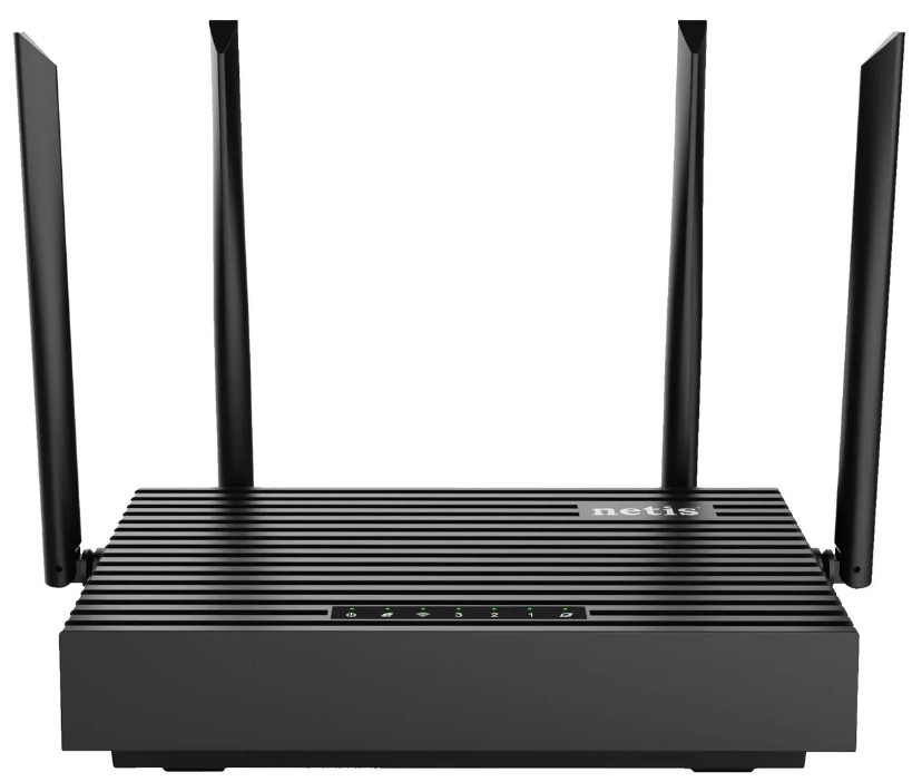 

Роутер Netis NX32U AX3000 10/100/1000BASE-TX/4G ready черный, NX32U