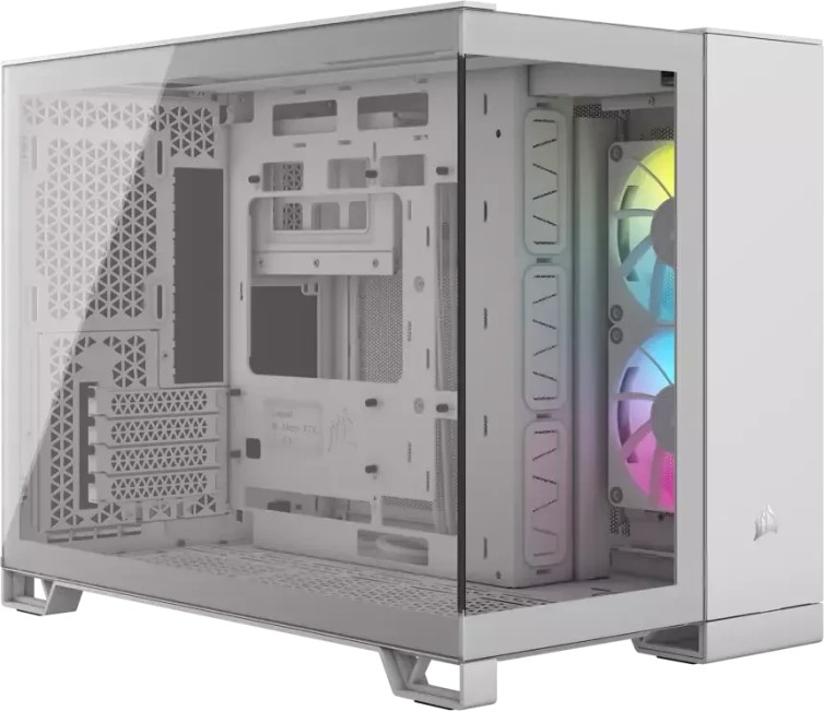 

Корпус mATX Corsair iCUE LINK 2500X RGB CC-9011268-WW без БП, 2*USB 3.2, USB 3.2 Type-C, iCUE LINK 2500X RGB